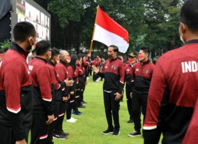 
					Presiden Jokowi Lepas Kontingen Indonesia ke SEA Games Vietnam.