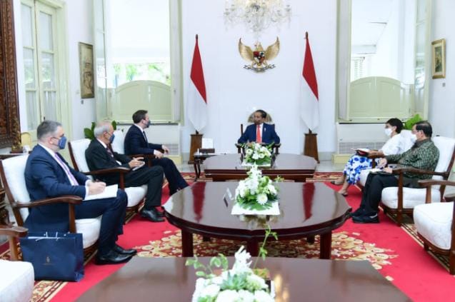 
					Presiden Jokowi Terima Kunjungan Kehormatan Menlu Serbia.