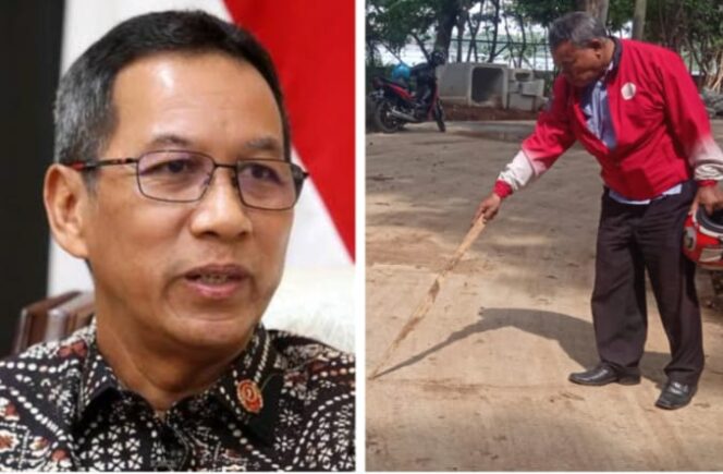 
					Diminta PJ Gubernur DKI Evaluasi Kegiatan Pembangunan Jalan Strategis JL.Danau Bisma Paket 2
