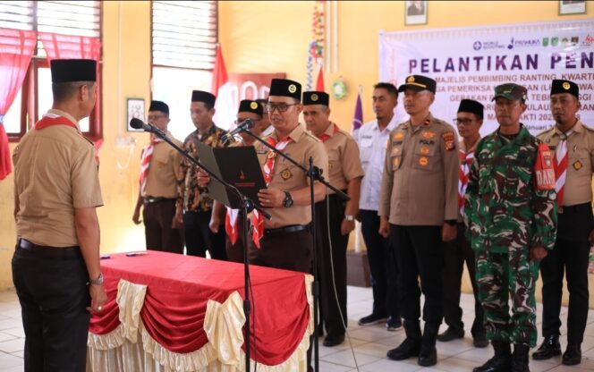 
 Sudandri Lantik Pengurus Mabiran dan Kwarran Pramuka Tebingtinggi Barat