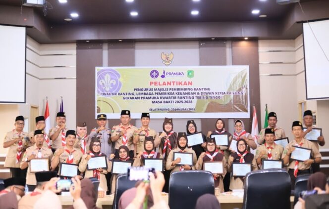 
 Ismiatun Lantik Pengurus Pramuka Kwarran Tebingtinggi 2025–2028