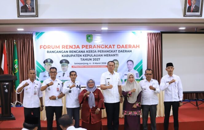 
 Renja 2027, Pemkab Meranti Fokus Tekan Kemiskinan dan Stunting