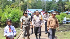 Ketua DPRD Meranti Tinjau Jembatan Merah Putih Presisi, Hadiri Peresmian Bersama Bupati dan Forkopimda