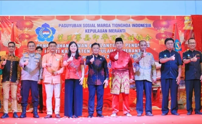 
 Bupati Asmar Hadiri Pengukuhan Pengurus PSMTI Kepulauan Meranti