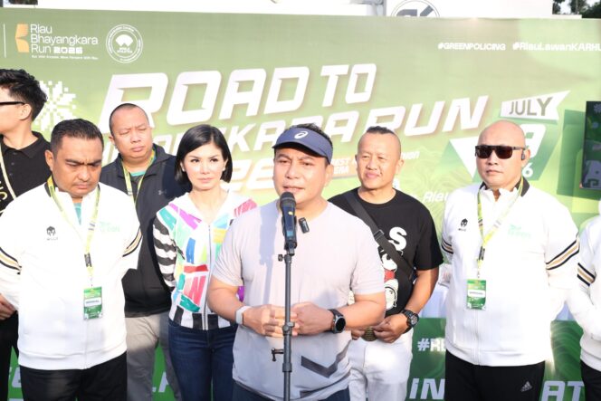 
 Polda Riau Luncurkan Riau Bhayangkara Run 2026, Angkat Isu Lingkungan dan Persatuan