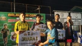 BRI BO Selatpanjang Ambil Bagian dalam Lomba Lari Cepat Semarak Hari Bhayangkara ke-80