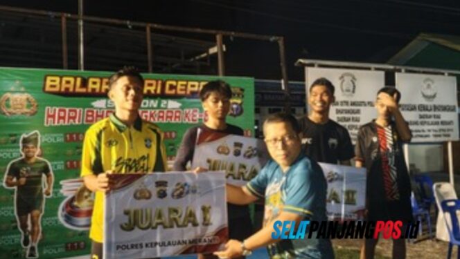 
 BRI BO Selatpanjang Ambil Bagian dalam Lomba Lari Cepat Semarak Hari Bhayangkara ke-80