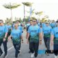 BRI BO Selatpanjang Hadiri Jalan Santai Semarak Hari Bhayangkara ke-80