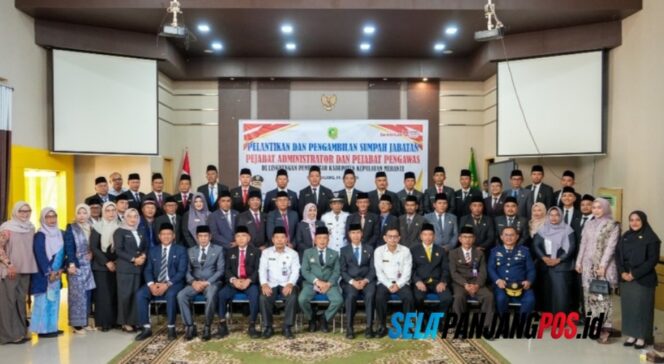 
 38 Pejabat Pemkab Meranti Resmi Dilantik