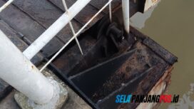 Besi Berkarat dan Lantai Berlubang, Jembatan Pelabuhan Tanjung Harapan Butuh Perbaikan
