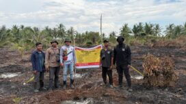 Bakar Lahan di Tanjung Gemuk, Pria 57 Tahun Diamankan Polres Meranti