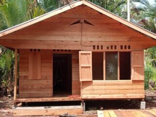 Salah satu rumah warga di Kabupaten Kepulauan Meranti yang telah rampungSalah satu rumah warga di Kabupaten Kepulauan Meranti yang telah rampung
