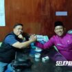 Foto : Ketua PWMOI Kepulauan Meranti Edi Hasibuan, dan Kadis Perkimtan-LH Agustiono