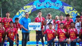 Budak Meranti Taufik Akbar Antar Kampar Junior FA Jadi Runner-up Piala Soeratin U-17 Riau
