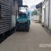 Foto : Proyek Peningkatan jalan panggaram Selatpanjang Kota