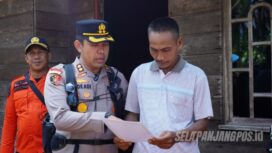 Kapolres Meranti AKBP Gede Saat koordinasi dengan masyarakat soal titik Karhutla di Rangsang