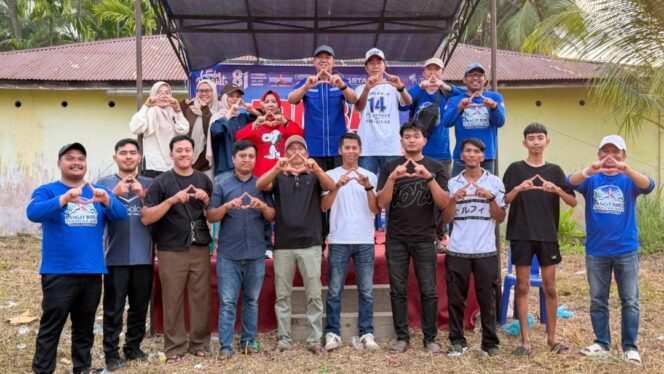 
 Meriahkan HUT RI ke-81 dan HUT Demokrat ke-25, DPC Demokrat Kepulauan Meranti Gelar Lomba Rakyat