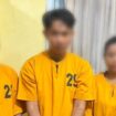 Tiga terduga pengedar ekstasi yang diamankan Satresnarkoba Polres Kepulauan Meranti dalam pengungkapan kasus narkotika di Selatpanjang.