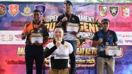 Personel Satbrimob Polda Riau, Bripda Rafif Hazel Arva Maulana, berhasil meraih Juara I kategori Pistol Eksekutif 20 Meter Perorangan TNI/Polri pada ajang Pulanggeni Shooting Championship Danyon Parako 462 di Pekanbaru, 10–11 Oktober 2026.