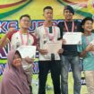 Dua Personel, Tiga Prestasi! Baja 53 Satbrimob Polda Riau Bersinar di Kejurprov Anggar 2026